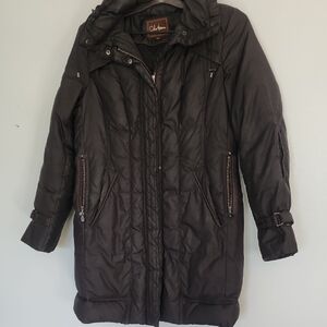Cole Haan Black Puffer Coat
